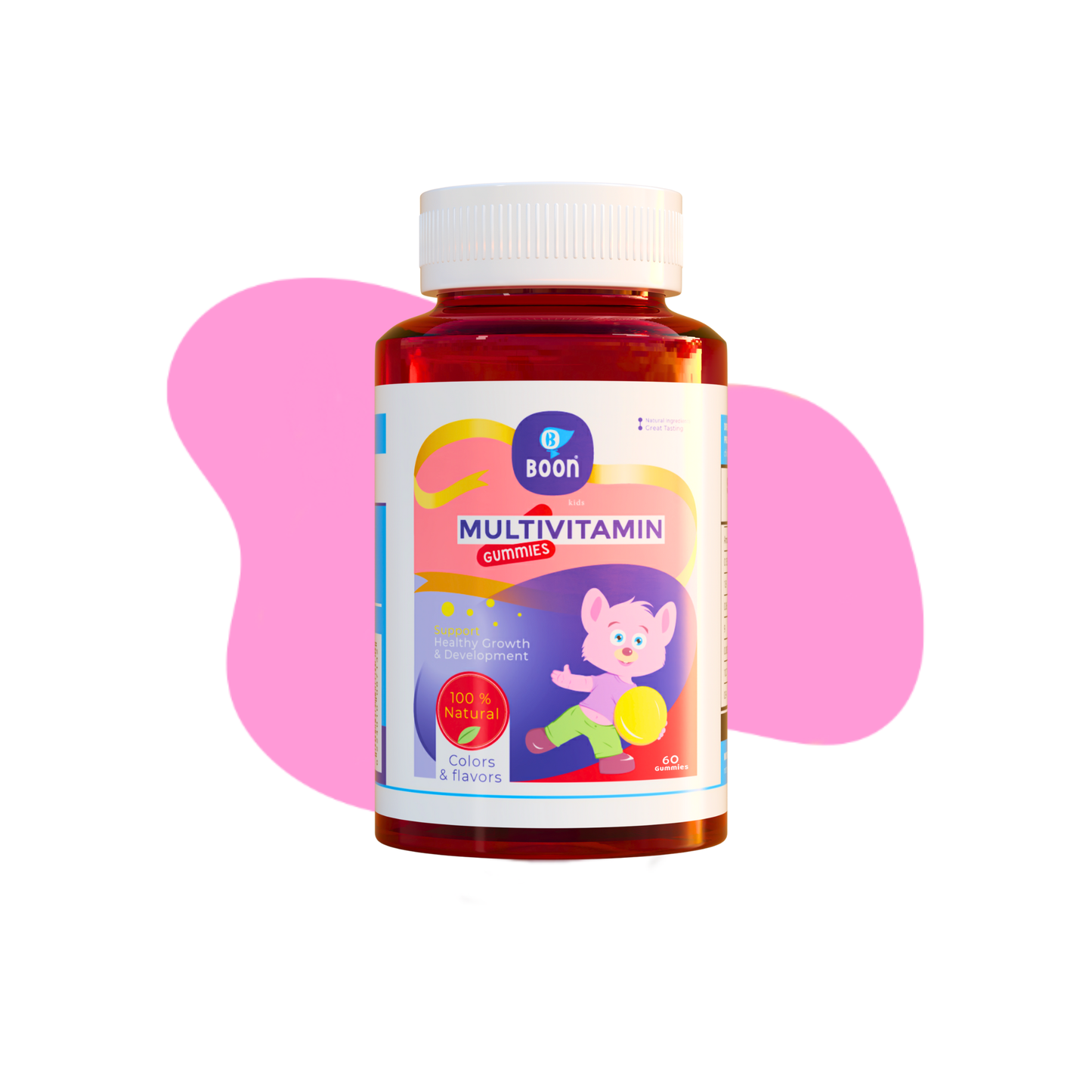 حلوى جيلاتينية متعددة الفيتامينات للأطفال من BOON®