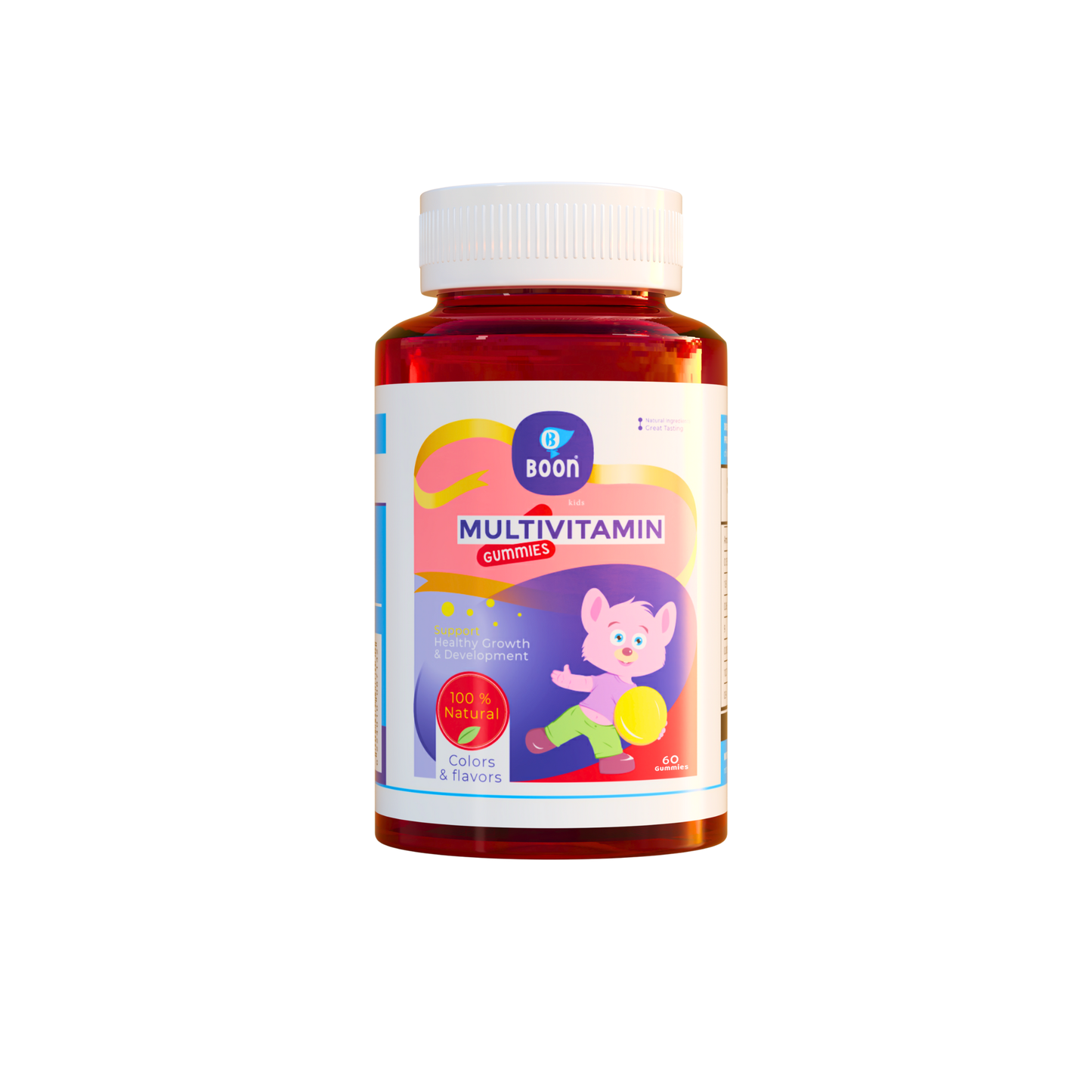 حلوى جيلاتينية متعددة الفيتامينات للأطفال من BOON®