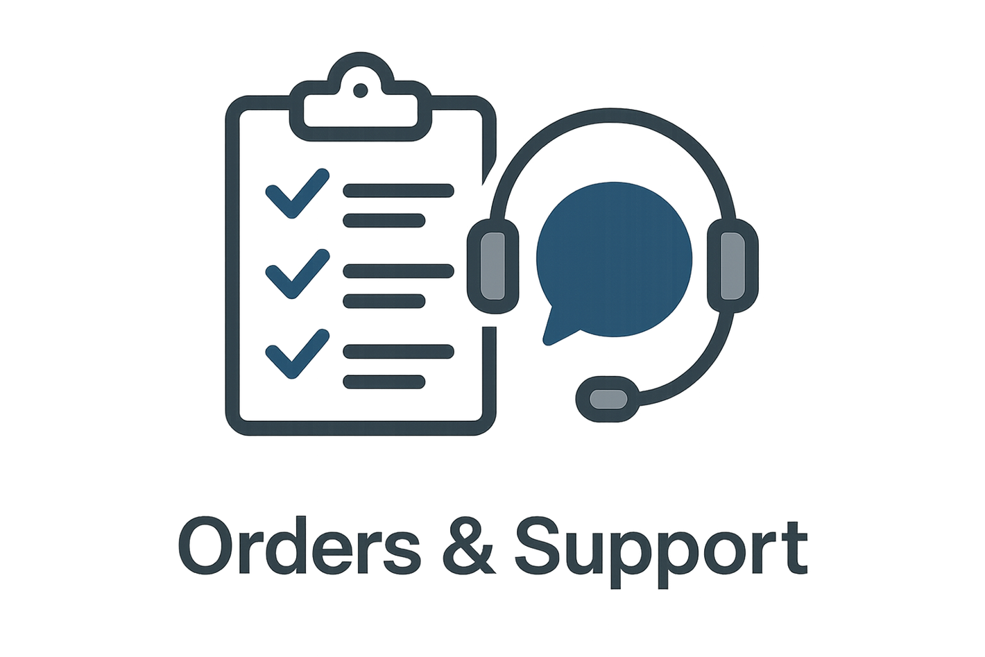 Orders & Support icon